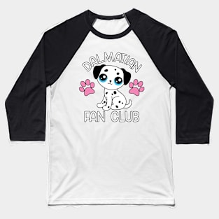 Dalmatian Fan Club Baseball T-Shirt